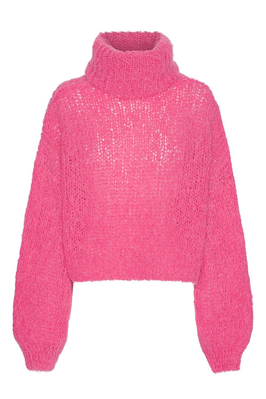 Women Americandreams | Pepper Roll Neck Alpaca Pullover Cropped